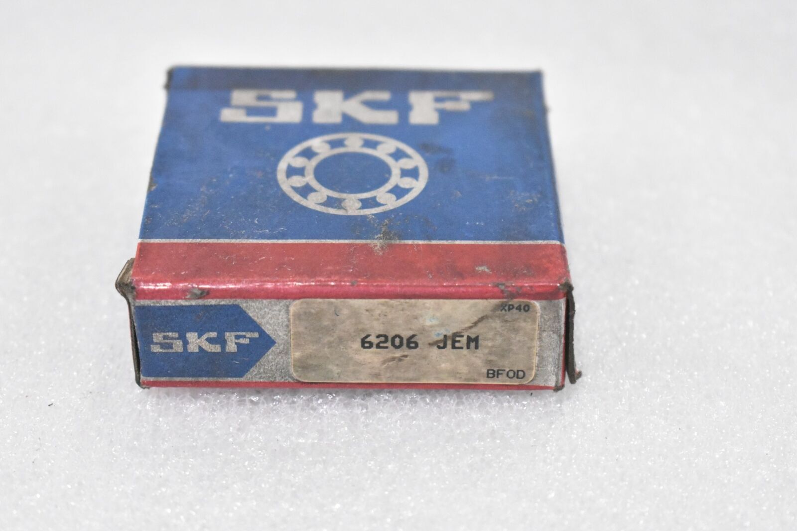 SKF 6206 JEM 6200 SERIES SINGLE ROW RADIAL DEEP GROOVE BALL BEARING (LOT OF 2)