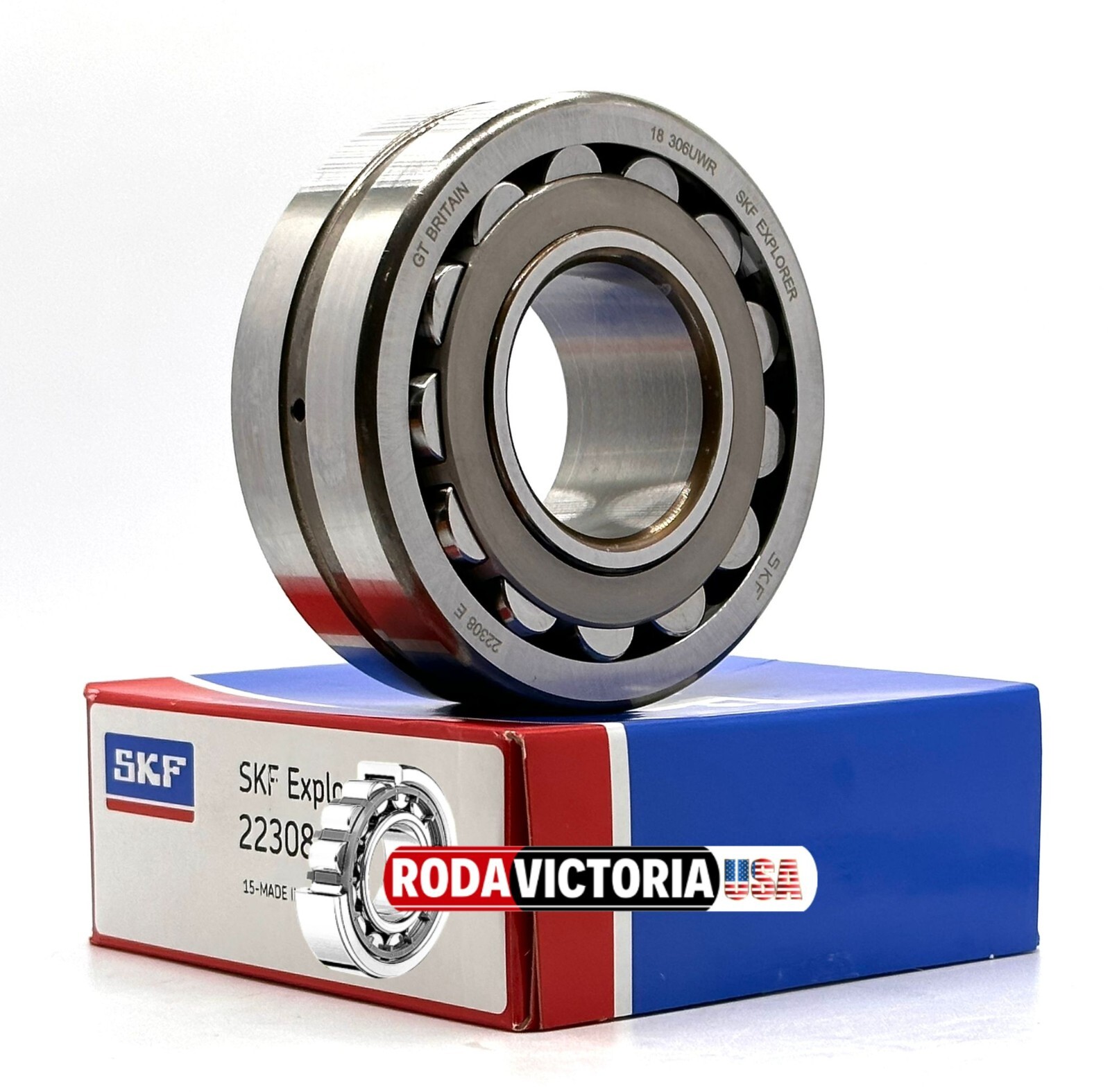 SKF 22308 E VA405 Spherical Roller Bearing 40x90x33mm