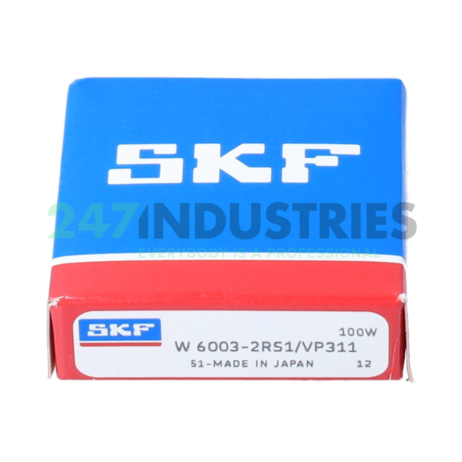 W6003-2RS1/VP311 SKF 17 x 35 x 10 mm DEEP GR. BALL SINGLE ROW, SS
