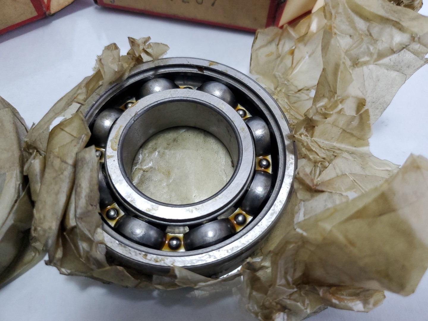 (2) 7207 Bearings NOS – 35mm Bore Angular Contact – Hoover USA – MS 7207 – READ