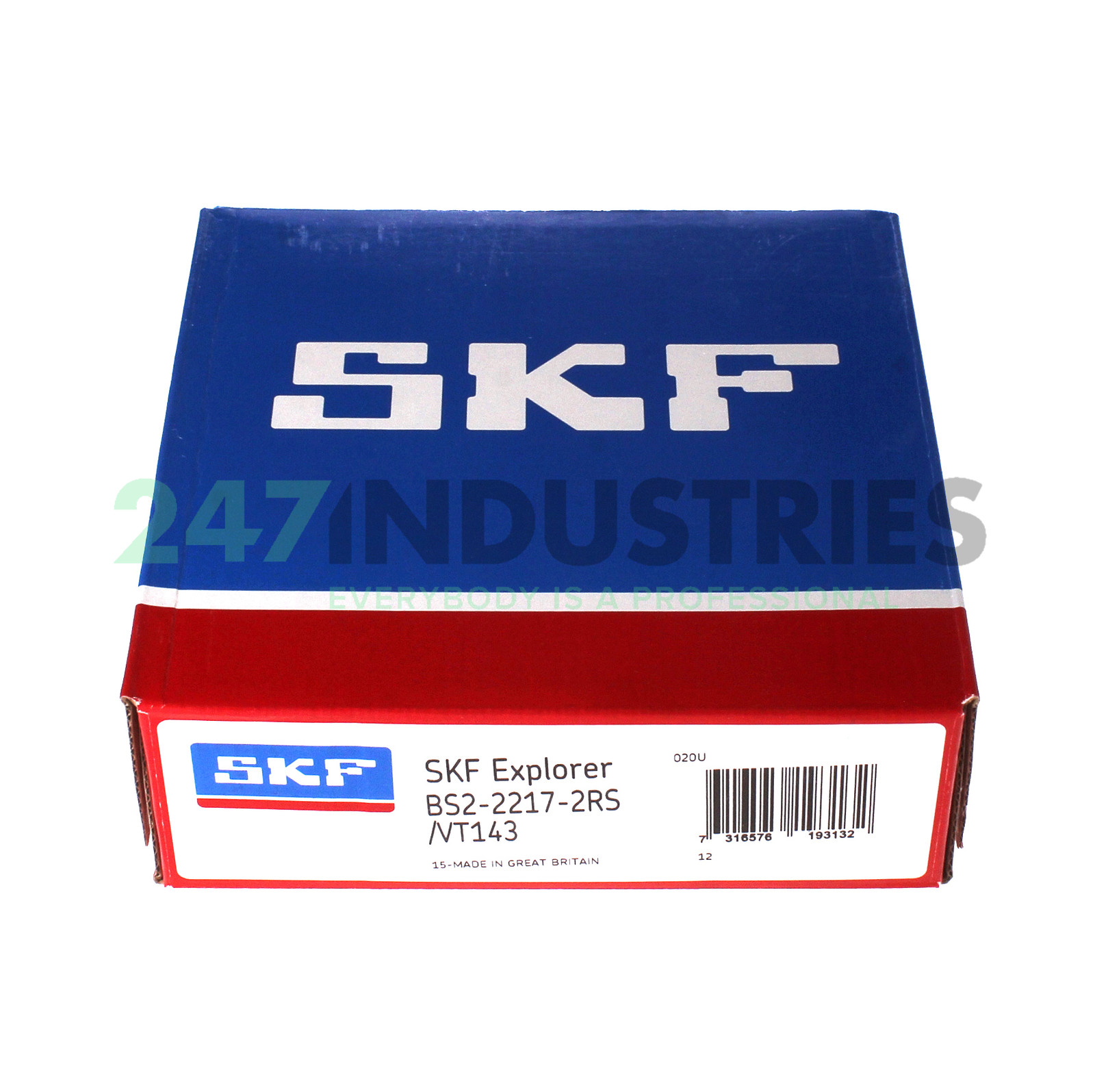 BS2-2217-2RS/VT143 SKF 85 x 150 x 44 mm SPHERICAL ROLLER