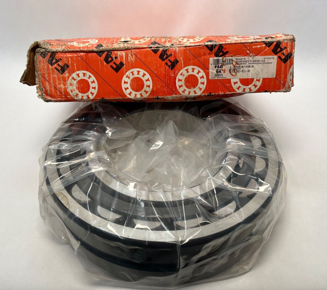 FAG 22232-E1-K Spherical Bearing 160x290x80 mm 22232E 22232-E1-K-W33 Germany