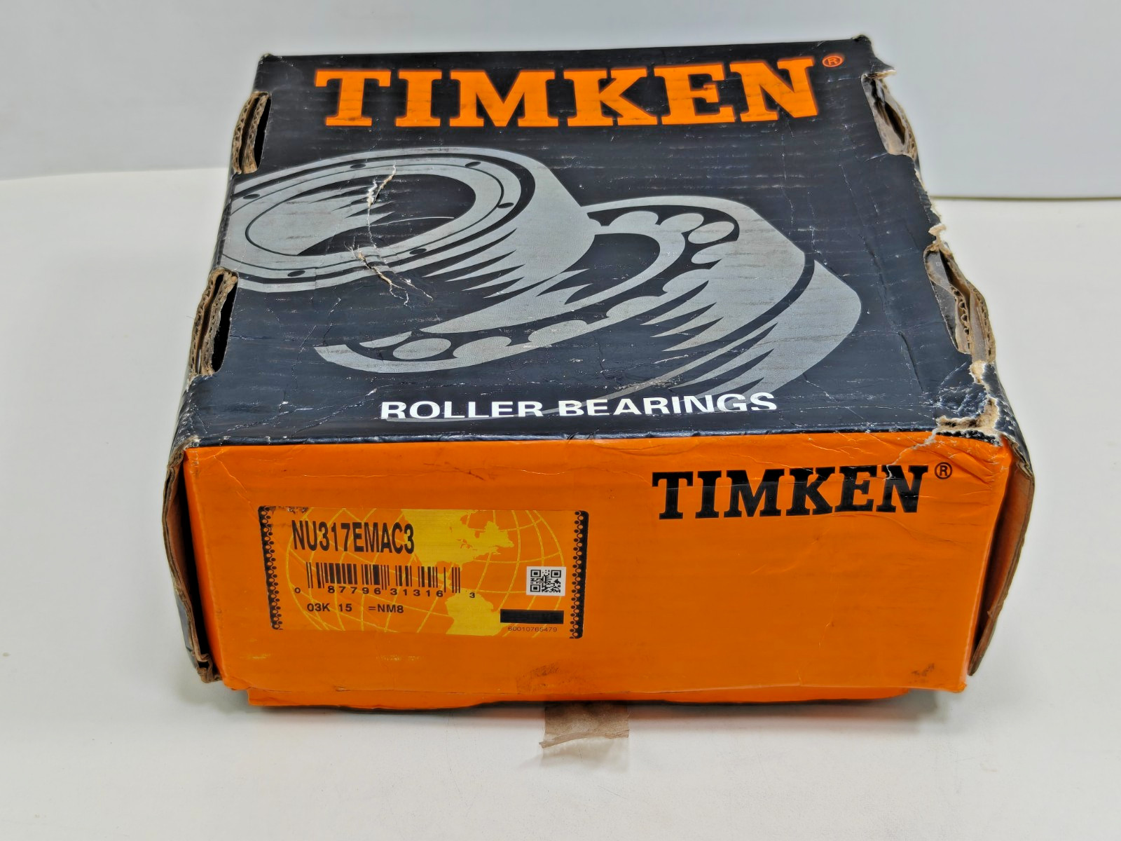 NU317EMAC3 Timken Cylindrical Roller Bearing Timken NU 317 EMA C3 85x180x41mm