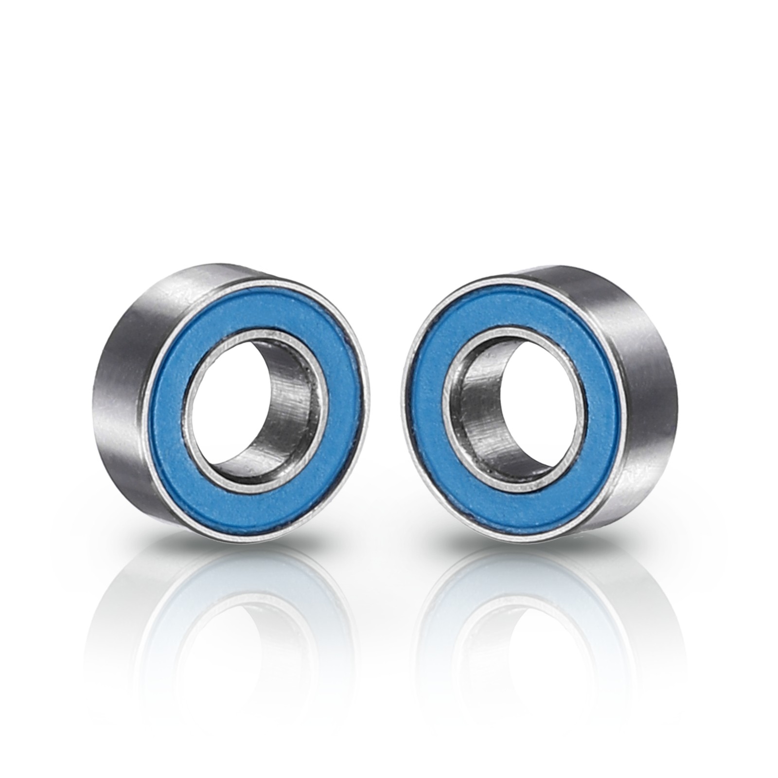 6Pcs MR84-2RS Deep Groove Bearing, 4x8x3mm Double Sealed Chrome Steel P5