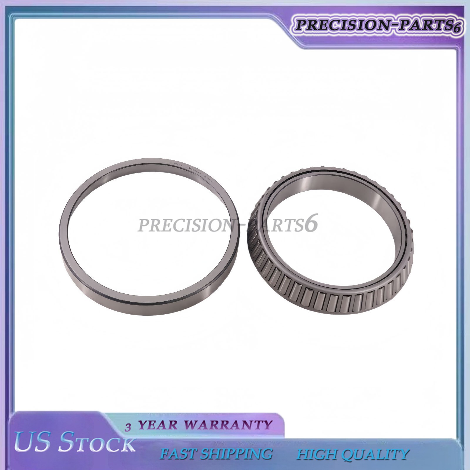 Tapered Roller Bearing Set Cup and Cone LM742749 LM742710 1-Piece New 1PC PC