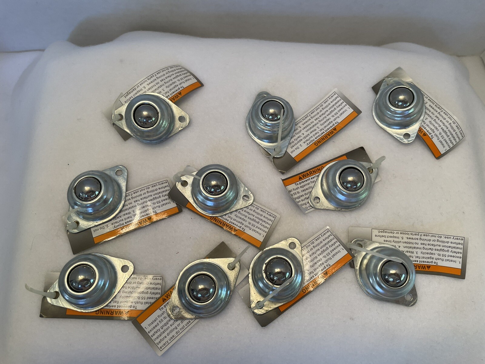 5/8in. Roller Ball Bearings Lot of 10 New w Tags