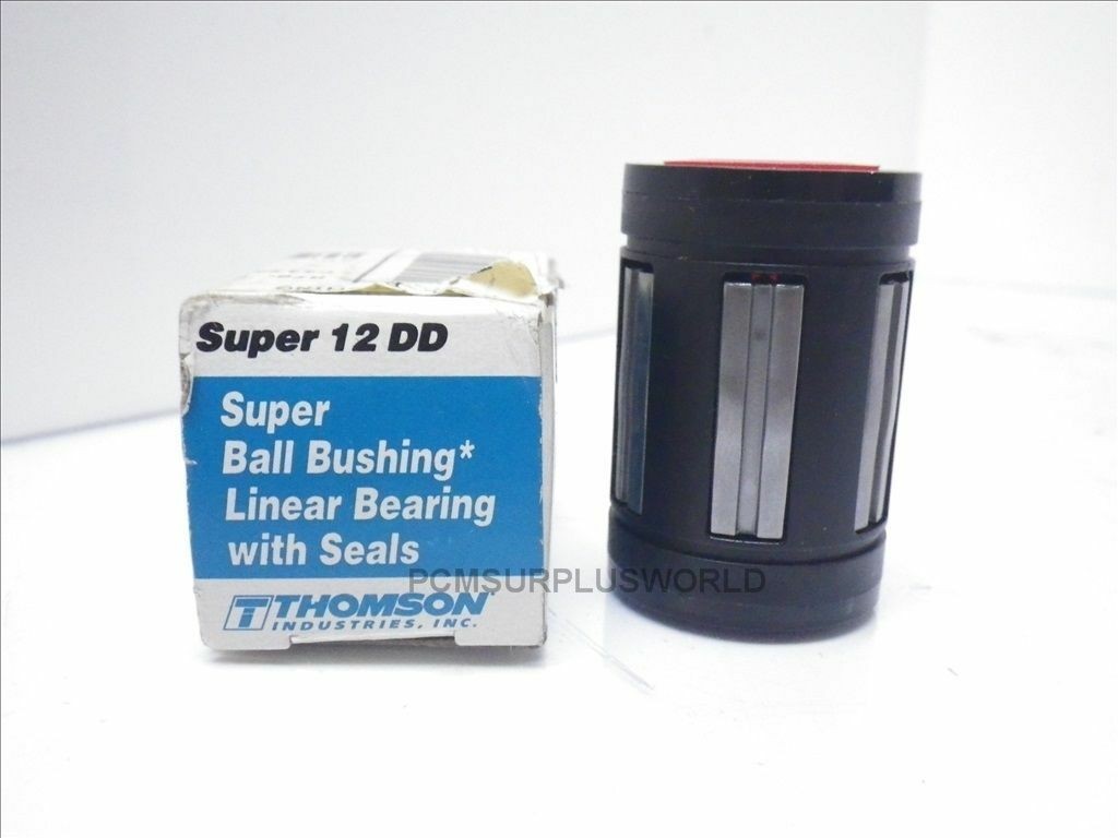 SUPER12-DD Thomson Super Bushed Ball Bearing *Lot Of 2pcs* (New In Box)
