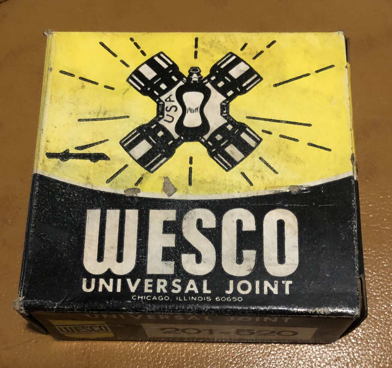 Vtg Wesco Universal Joint 201-520 Quality Engineered Products New Old Stuck