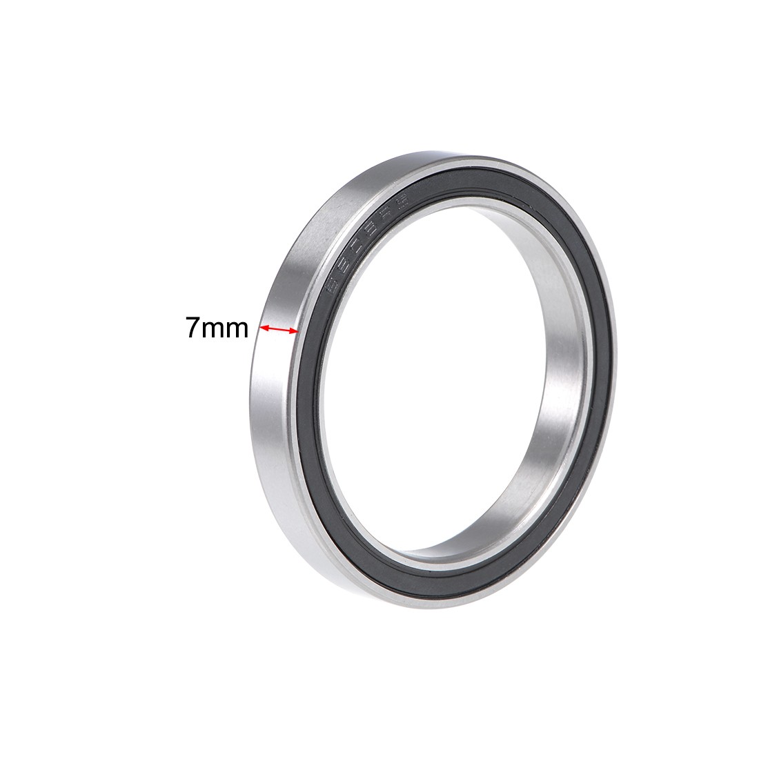 6808-2RS Deep Groove Ball Bearing 40x52x7mm Double Sealed Chrome Bearings 2pcs
