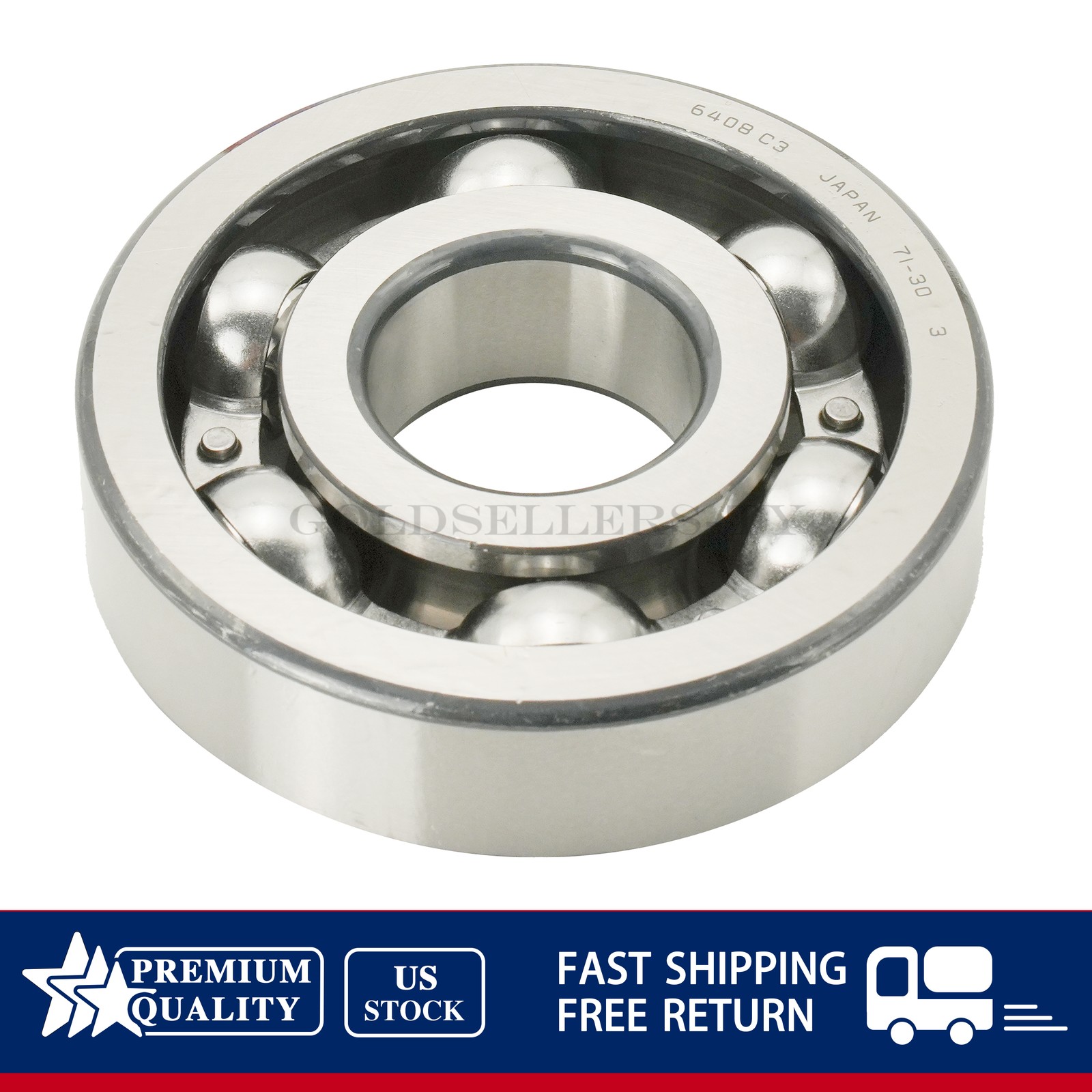 NEW For KOYO Deep Groove Ball Bearing 6408 C3 Open Type No Seals 40x110x27 mm US