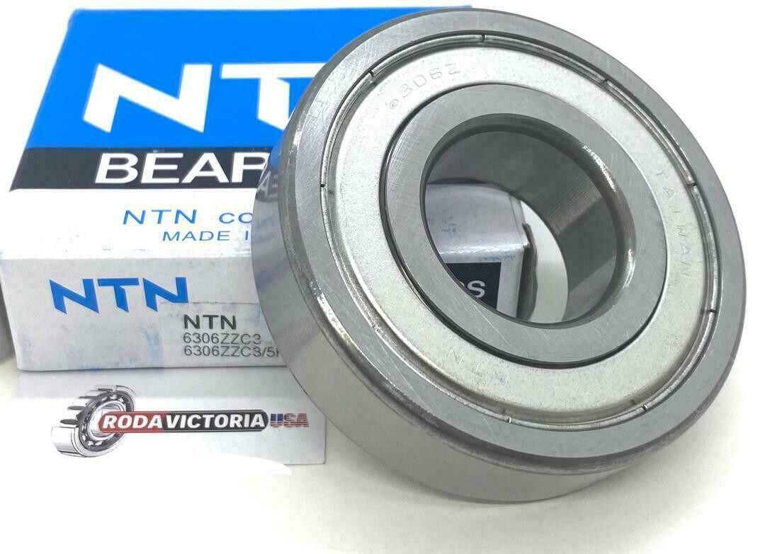 NTN 6306ZZC3 BEARING METAL SEALED 6306 ZZC3 6306ZZ 30x72x19 mm SAME DAY SHIPPING