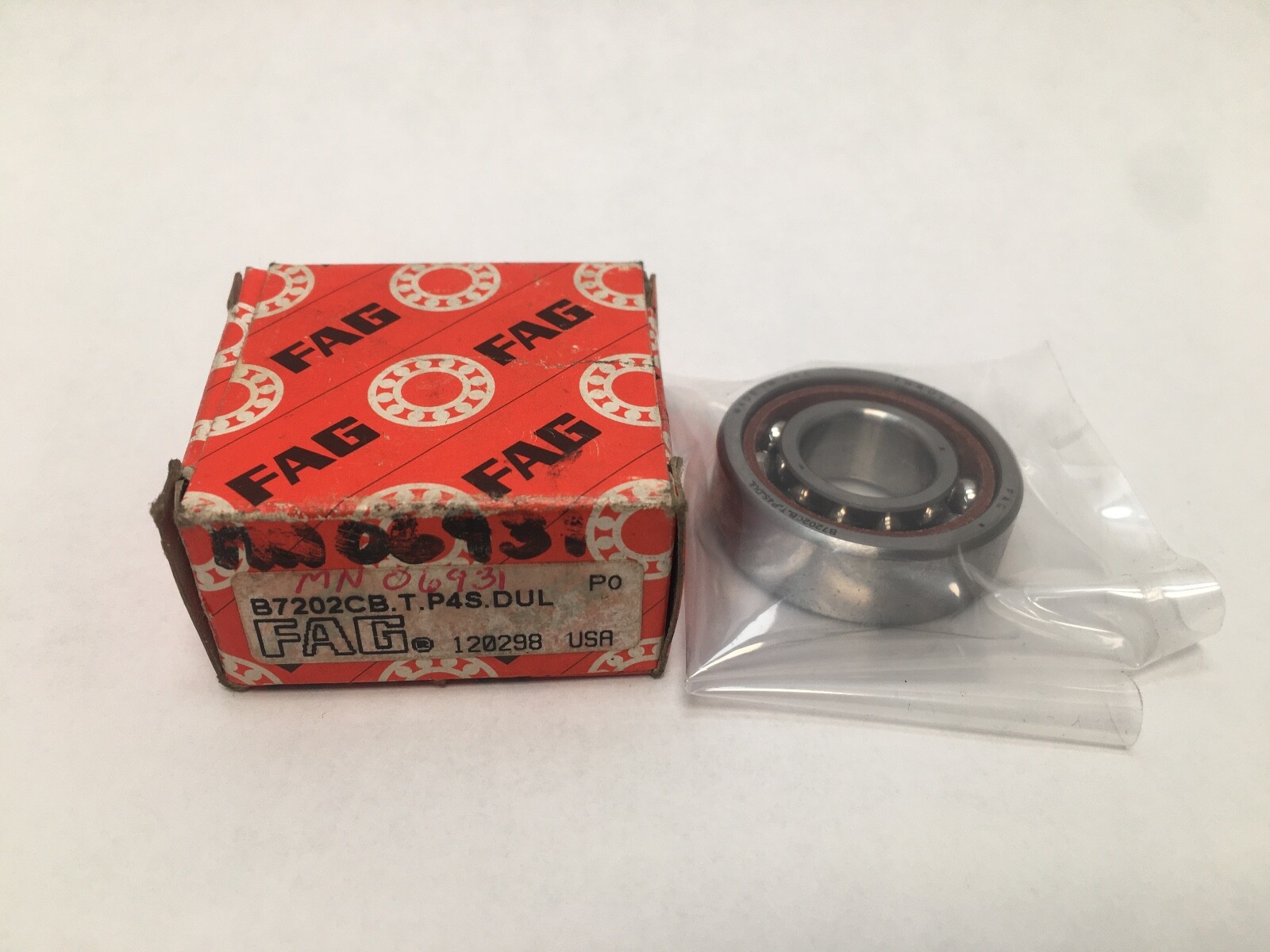 FAG B7202CB.T.P4.SUL Bearing 15x35x11 mm 7202C B7202CB-T-P4S-UL USA