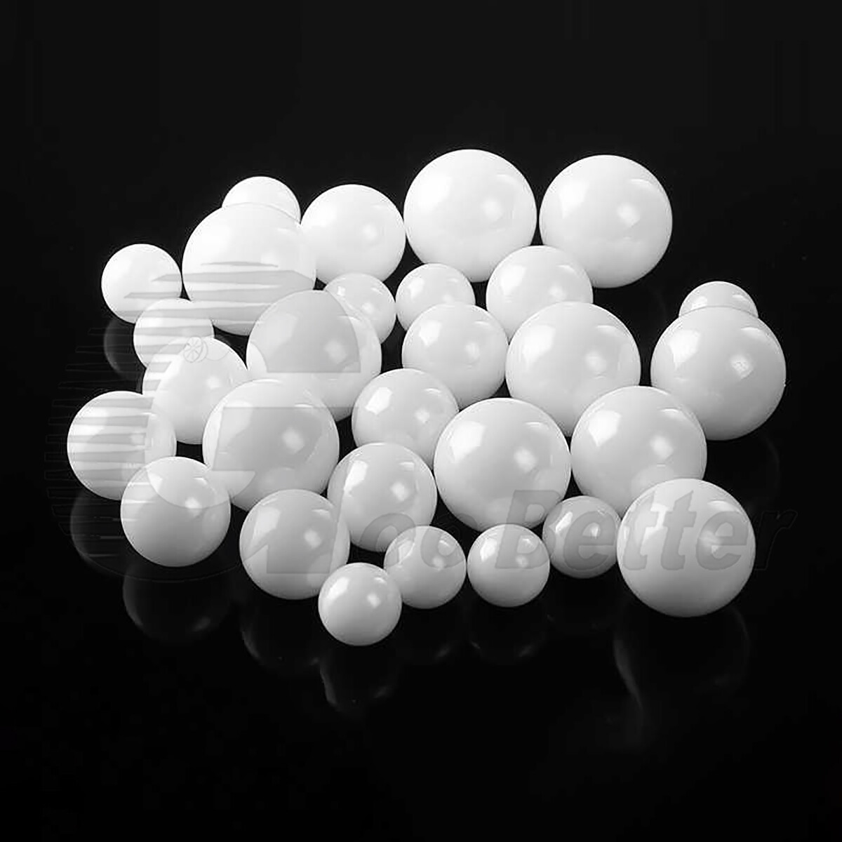 ZrO2 Zirconia Ceramic Ball Bearings G10 Dia 1mm-30mm Precision Solid Round Balls