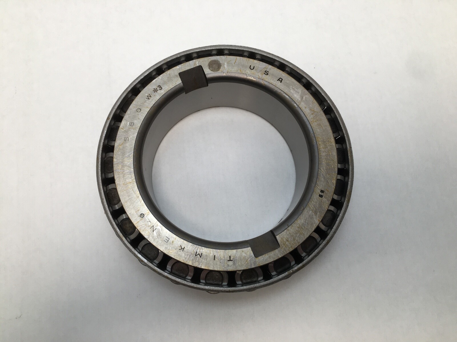 TIMKEN 580W-3 Precision Taper Roller Bearing Cone 3-1/4″ ID 580-W 3 566W3 USA