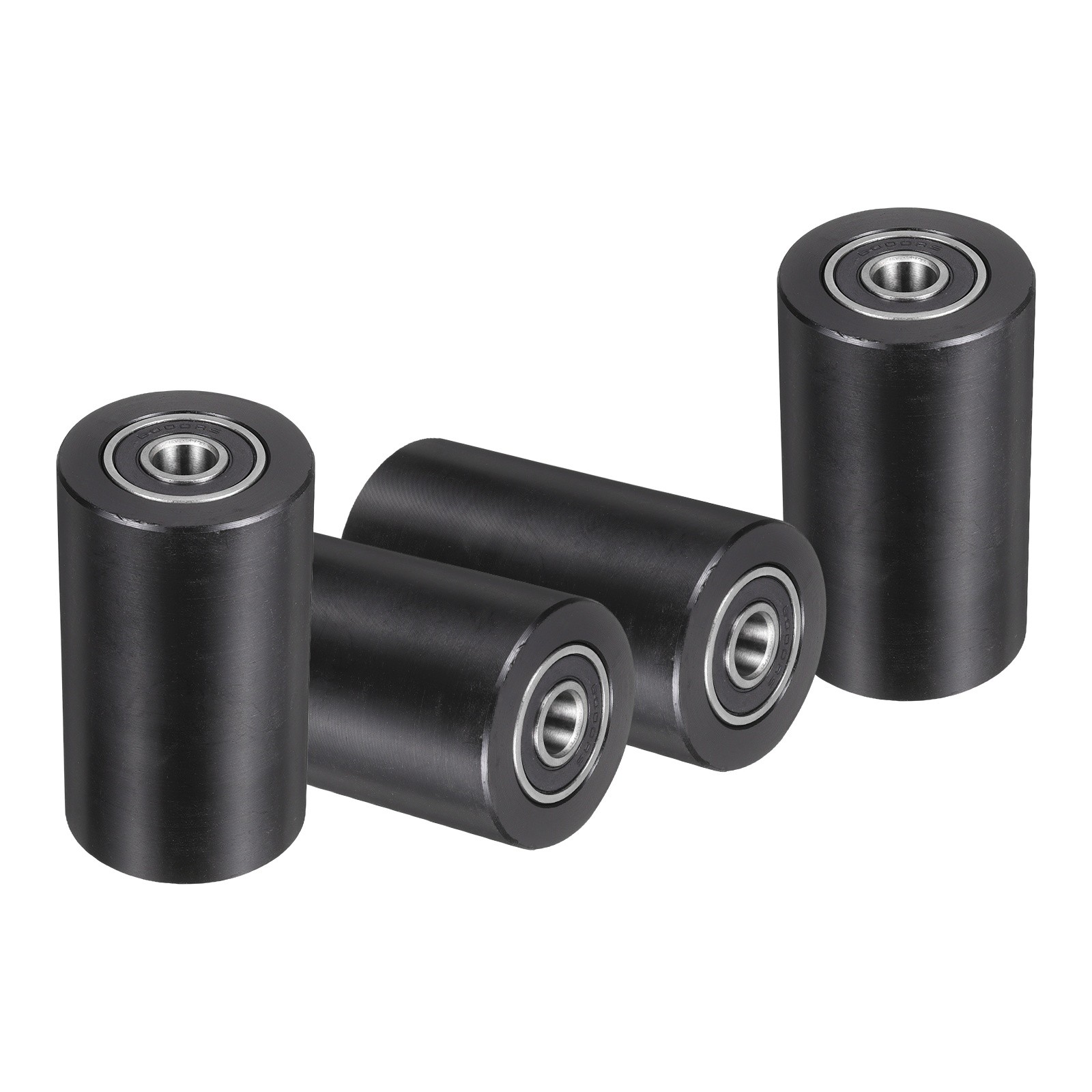 4Pcs Plastic Bearing Rollers, 3/8″x1-9/16″x2-3/4″ for Bearing Pulley