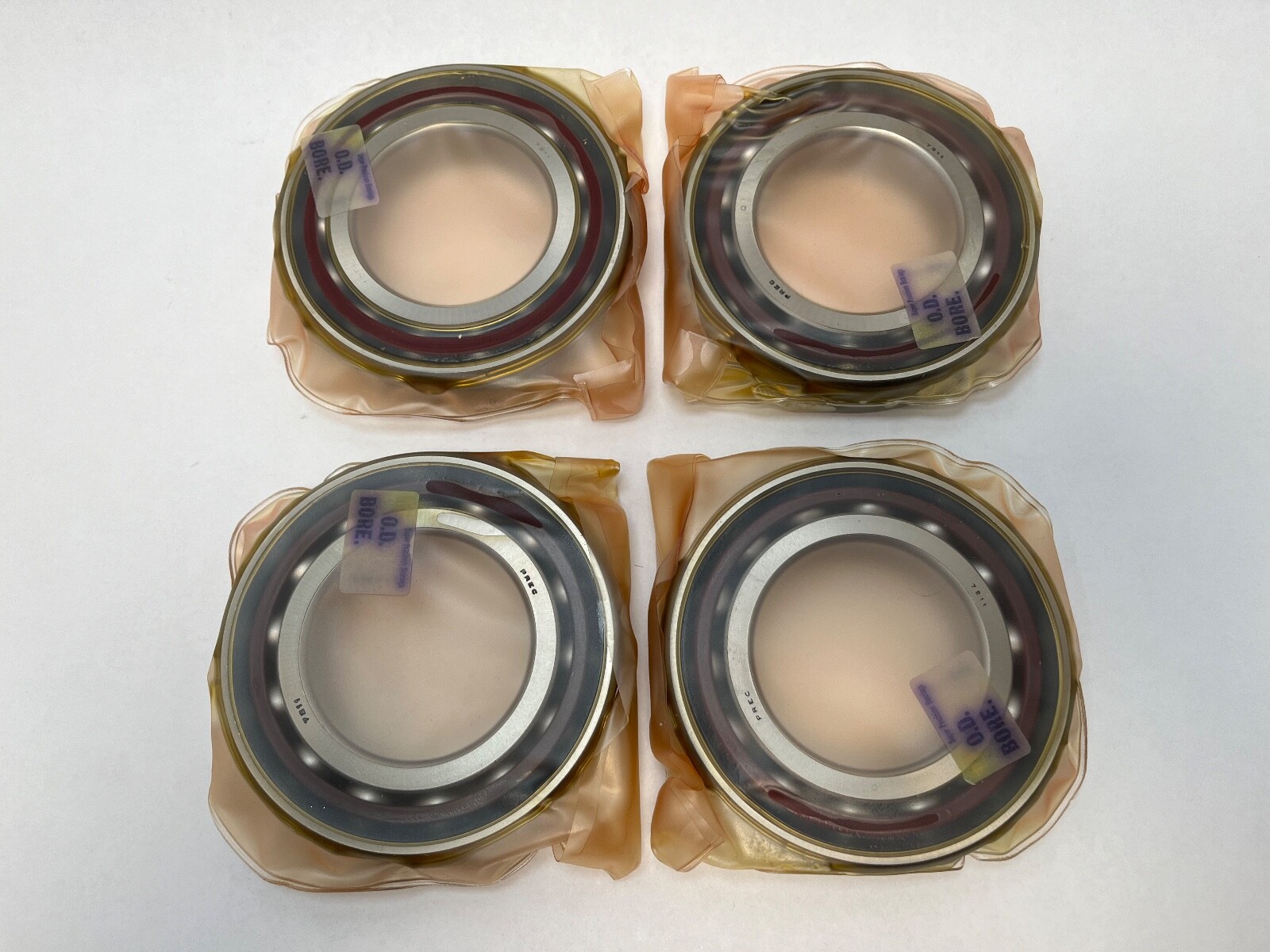 RHP 7211ETQULP4 Bearing 55x100x21mm 7211-E-T-QUL-P4 B7211X3TA4ULEP7 England 4Pcs