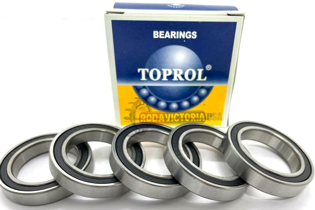 5 PCS Ball bearings TOPROL 6805-2RS Premium sealed bearing 6805 RS ABEC3 61805