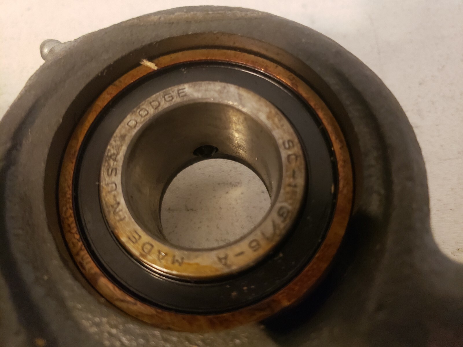 NOS Dodge SC 1-3/16″ 1 3/16″ AA3026 Pillow Block Ball Bearing MADE IN USA