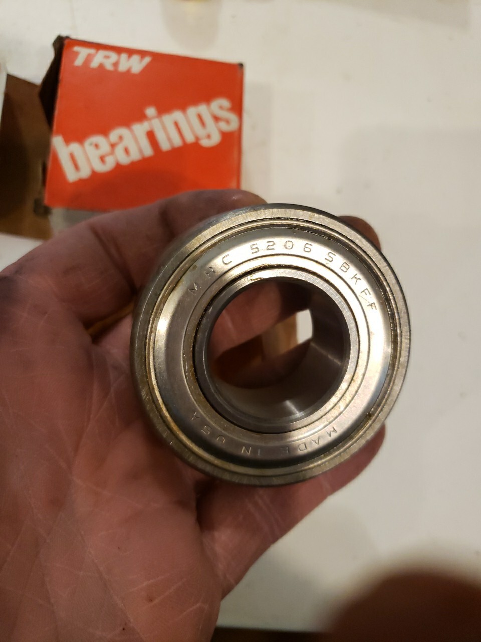 NEW MRC 5206SBKFF DOUBLE ROW SHIELDED BALL BEARING