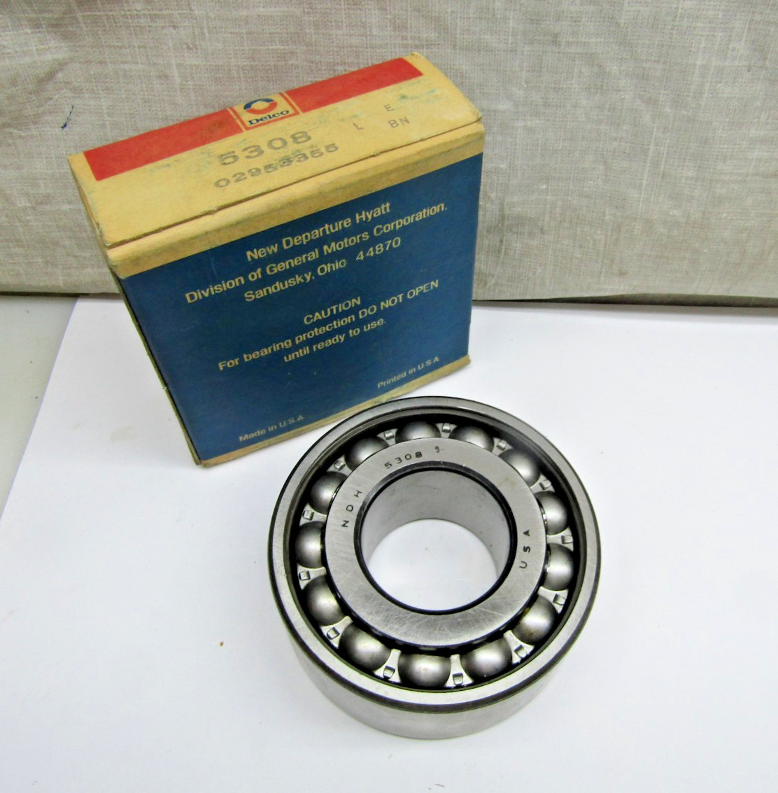 NDH USA 5308 40mm X 90mm X 1.4375″ Angular Contact Bearing