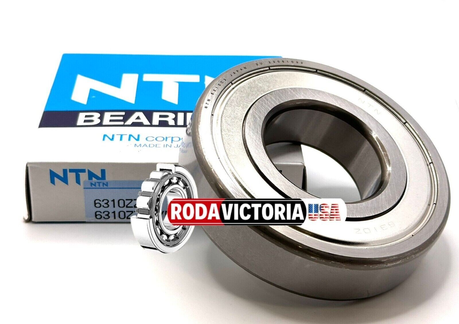NTN JAPAN 6310 ZZ DEEP GROOVE BALL BEARING, METAL SHIELDED 50x110x27mm