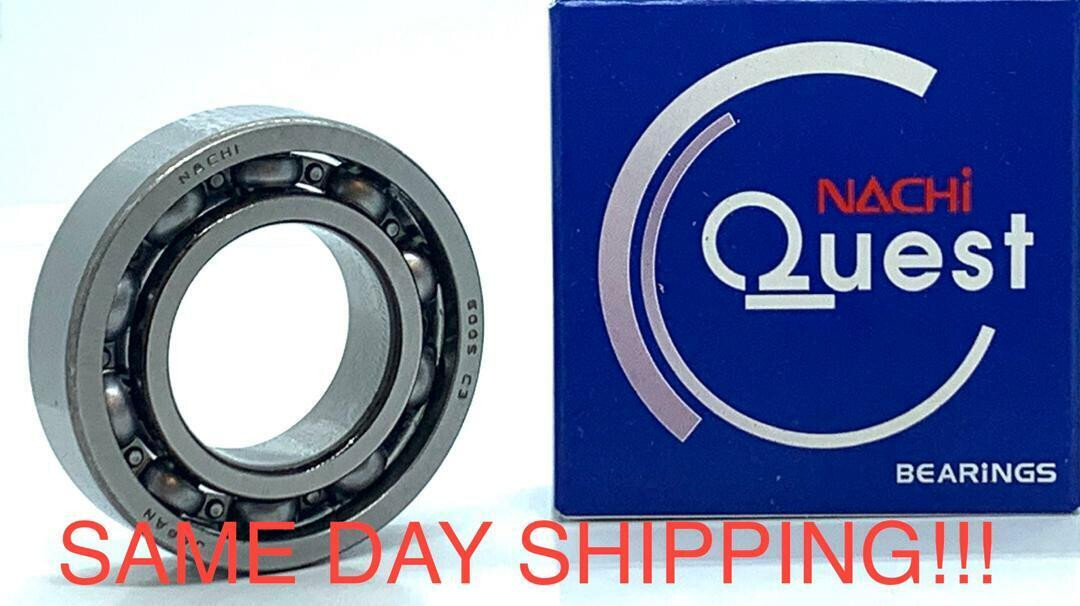 NACHI 6005 Bearing Open C3 Japan 25x47x12 Ball BeariNG / SAME DAY SHIPPING