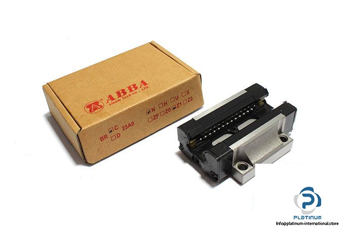 ABBA BRC25A0 LINEAR GUIDEWAY BLOCK_ABBA BRC 25 A0