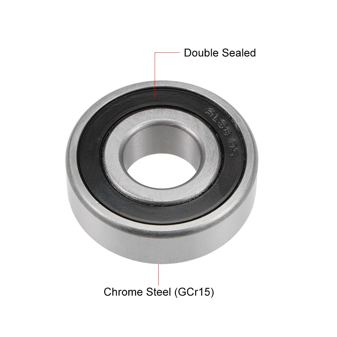 2pcs RLS6-2RS Deep Groove Ball Bearing 3/4″x1-7/8″x9/16″ Sealed Z2 Lever