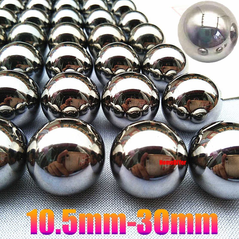Loose High-Precision Bearings Steel Balls Solid Metal Ball Diameter 10.5mm-30mm