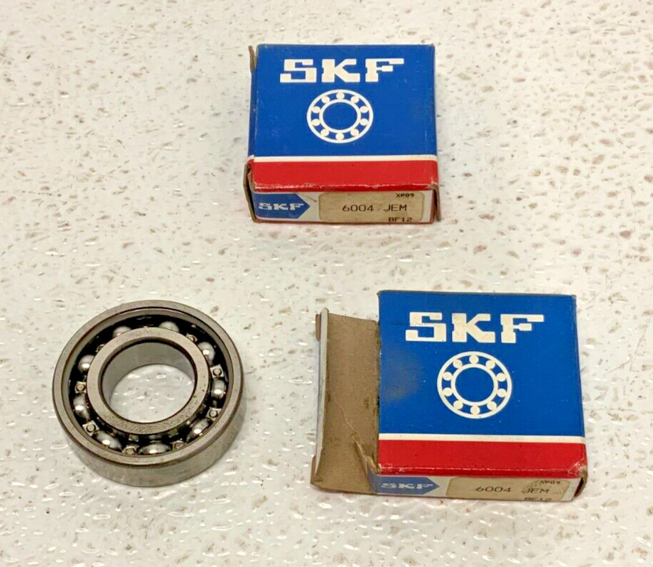 Lot of 8 NEW SKF Ball Bearings (2) 2202, (2) 6202, (2) 6004, (1) 7305, (1) 7306