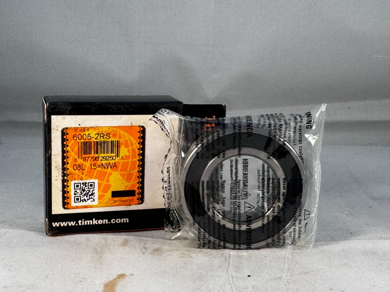 TIMKEN 6005-2RS Double Rubber Seal Bearings