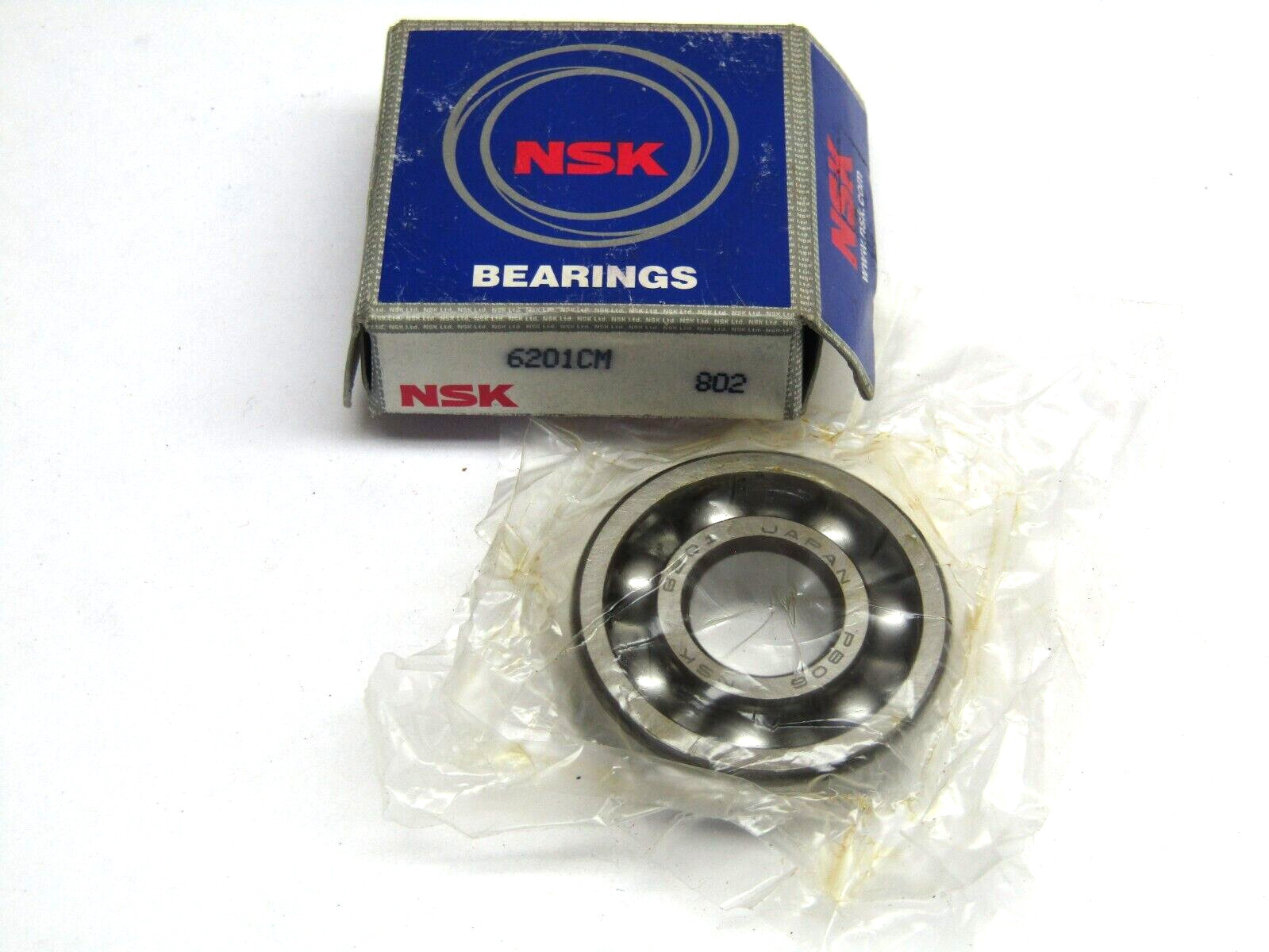 NSK 6201 CM 12mmX 32mmX 10mm Open Bearing