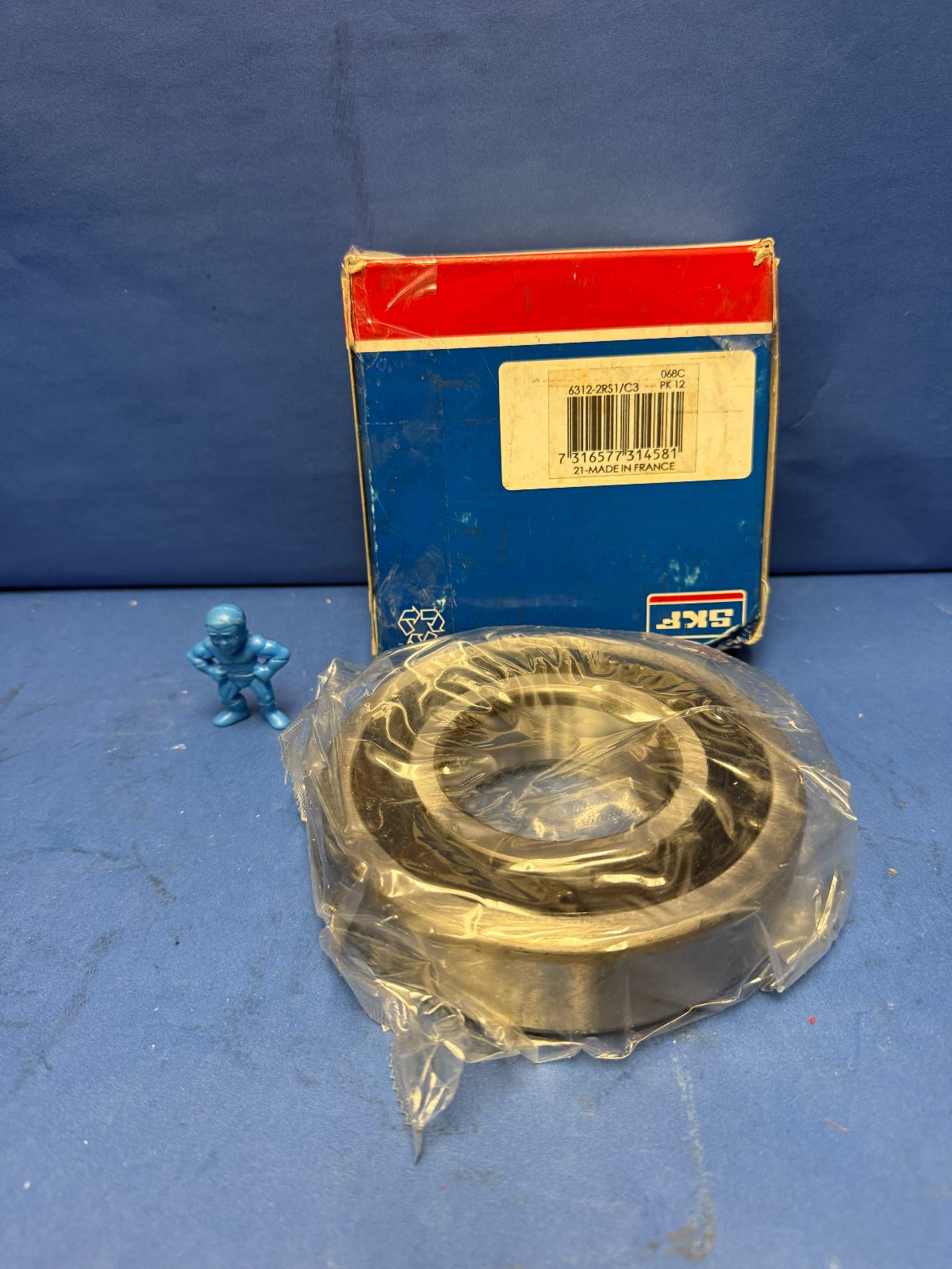SKF 6312-2RS1/C3 Deep Groove Ball Bearing