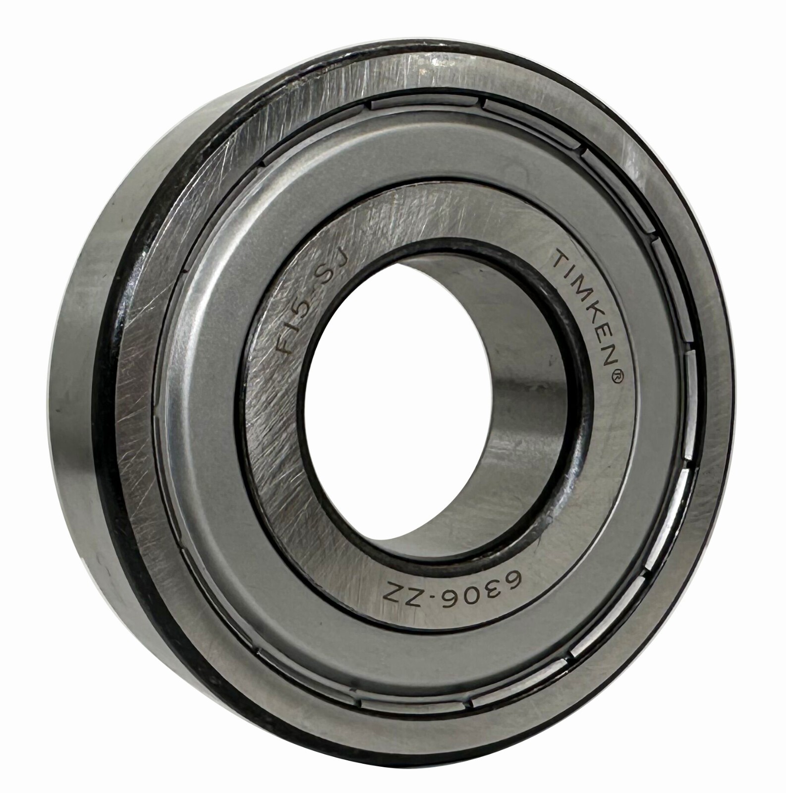(2 PACK) USA Brand TIMKEN 6306-ZZ 30X72X19MM Double Metal Seal Ball Bearings