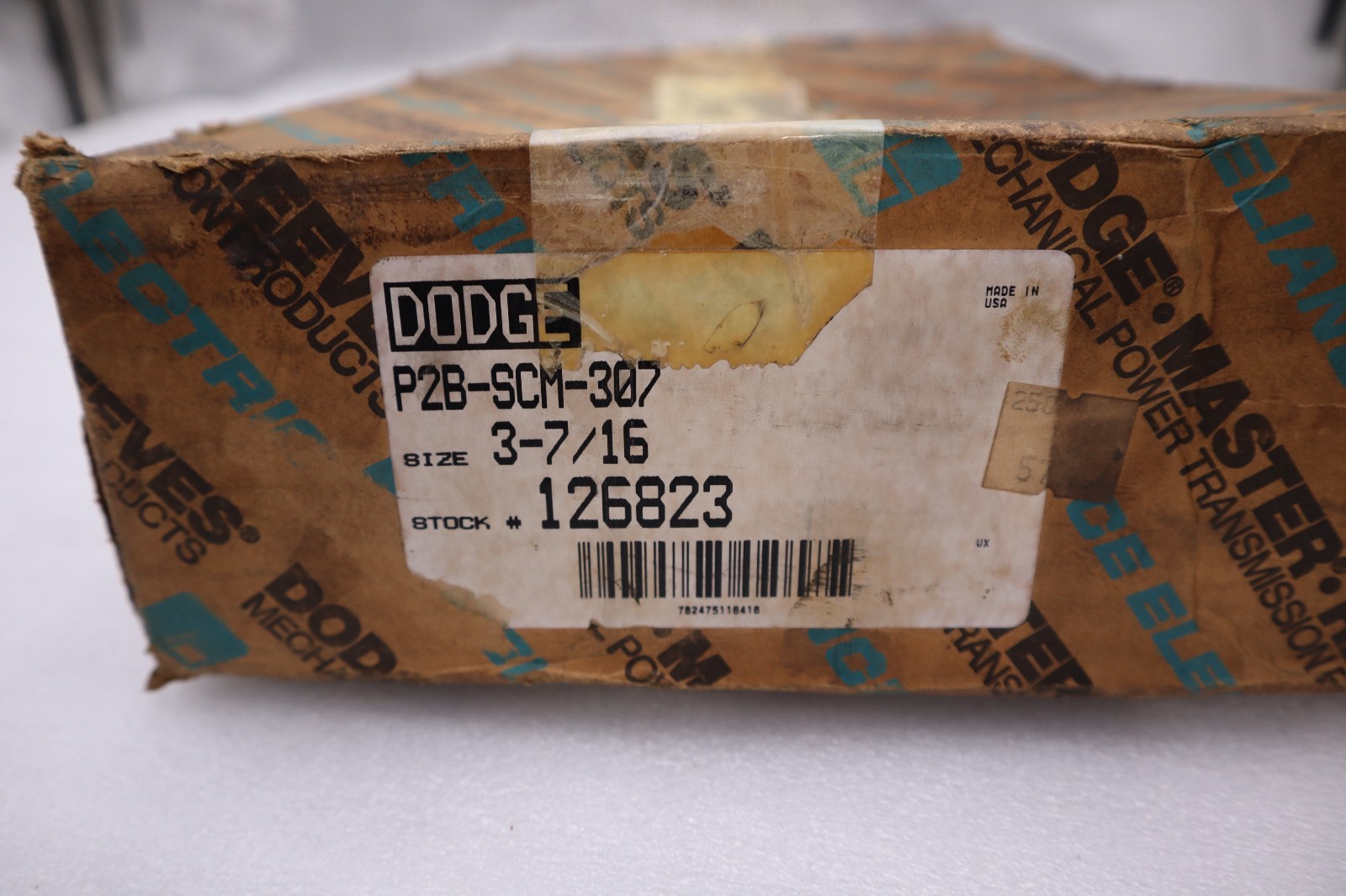 NEW OPEN BOX Dodge P2B-SCM-307 3-7/16” Bore Pillow Block Bearing STOCK 1674CC