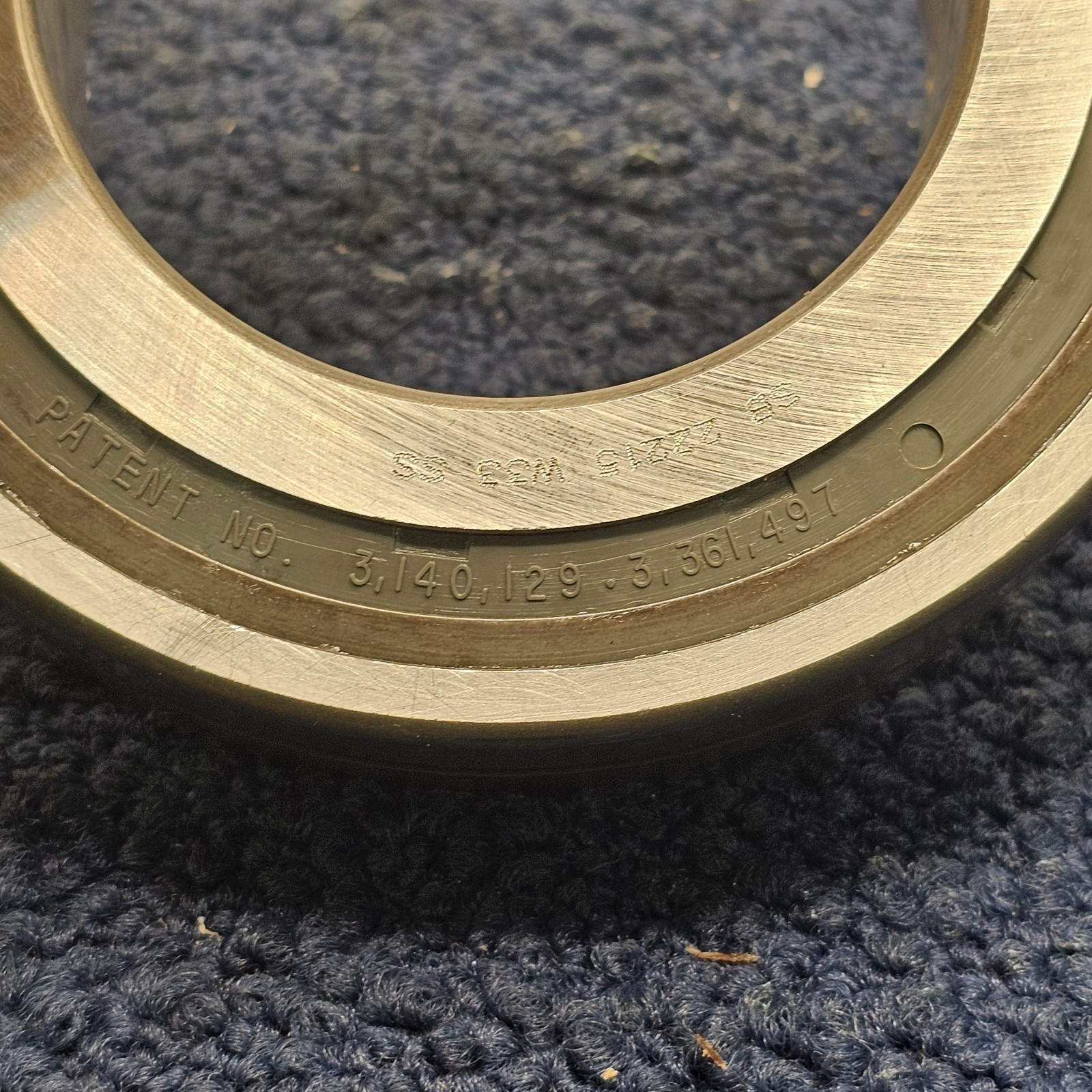 McGill SB 22215 W33 SS: Spherical Roller Bearing 75mm ID, 130mm OD, 31mm Width