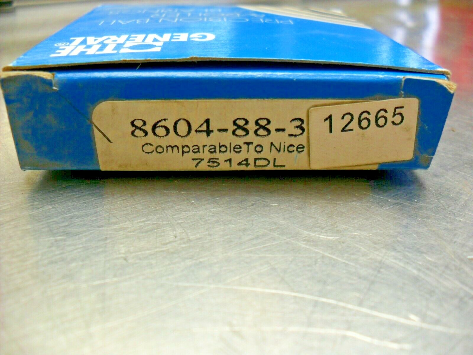 THE GENERAL 8604-88-300 7/8″ Bore, 2″ od, 5/8″ Width, Sealed