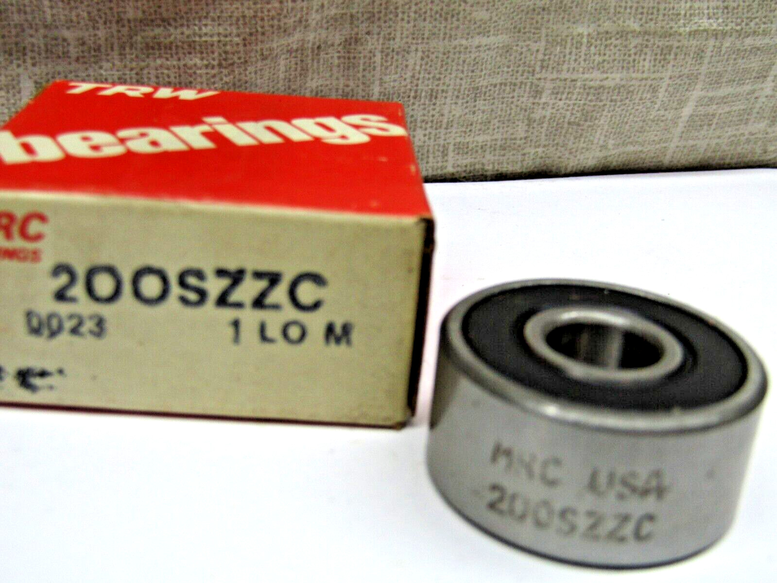 MRC 200SZZC 10mm x 30mm x .5625 in Sealed Bearing