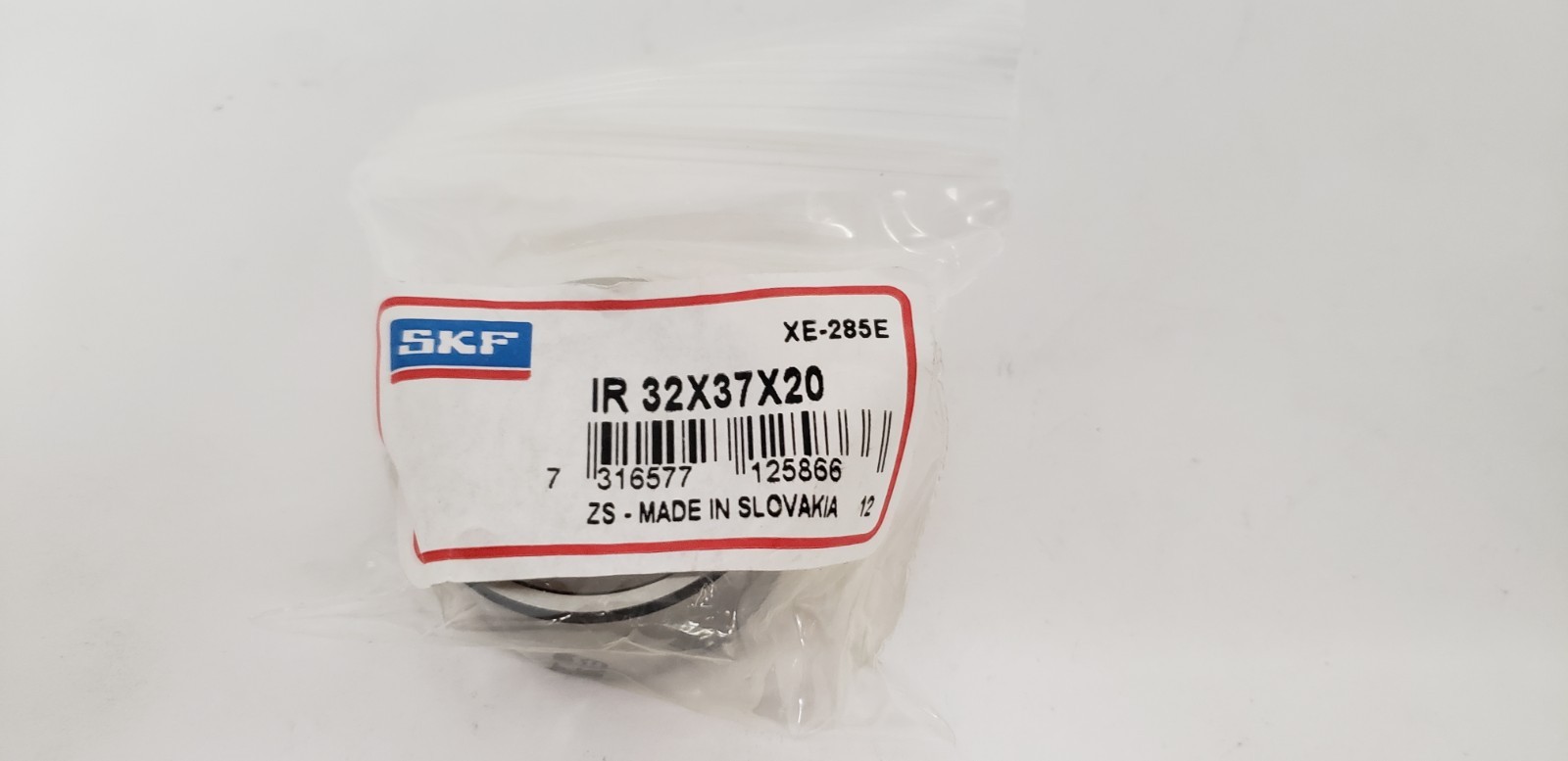 SKF IR32X37X20 NEEDLE ROLLER BEARING INNER RING, 32mm x 37mm x 20mm, NIB