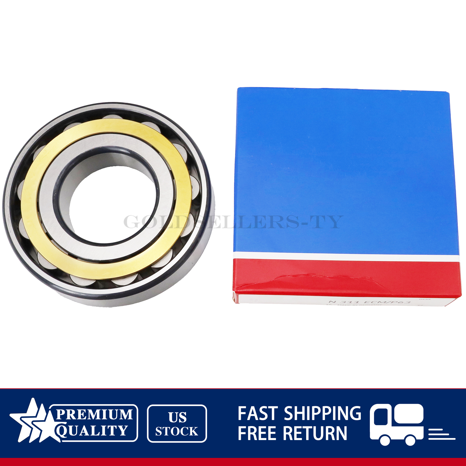 NEW Fits SKF Ball Bearing Cylindrical Roller Bearing N311ECM/P63 NOV- US