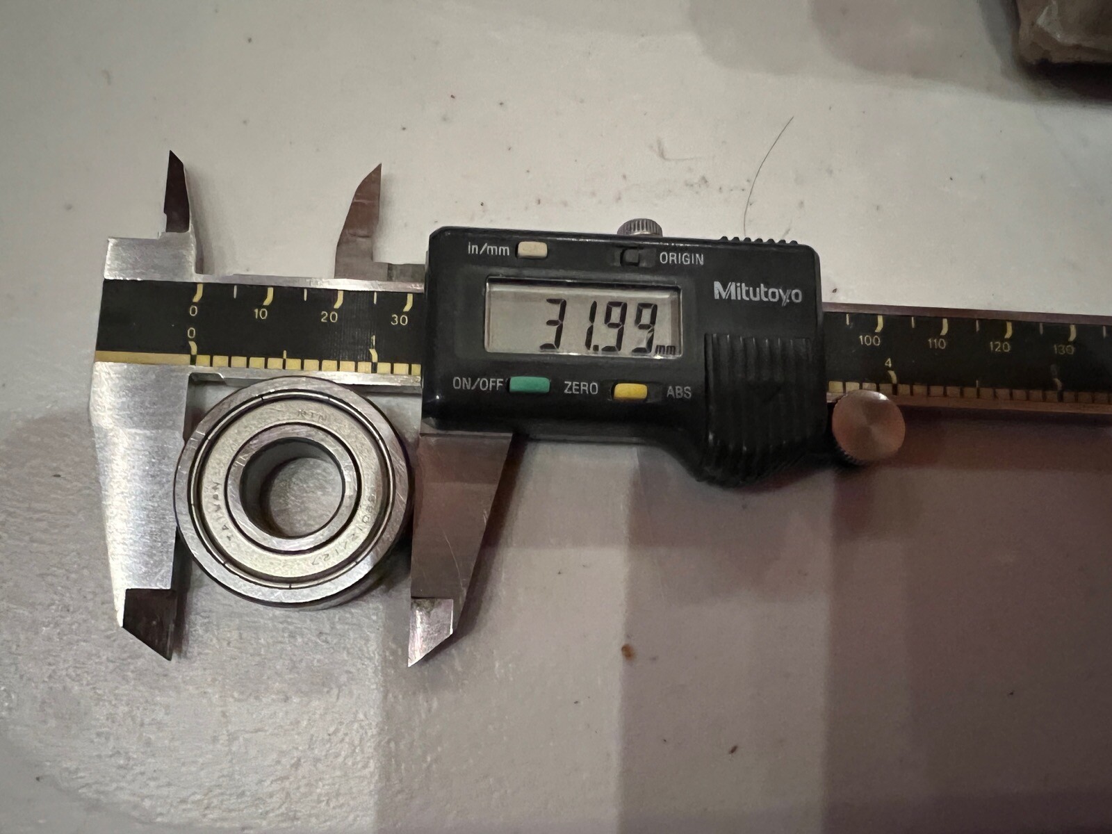 NTN 6201Z/127 Ball Bearing Shielded Both Sides 1.25″ OD 1/2″ ID .393” Wide