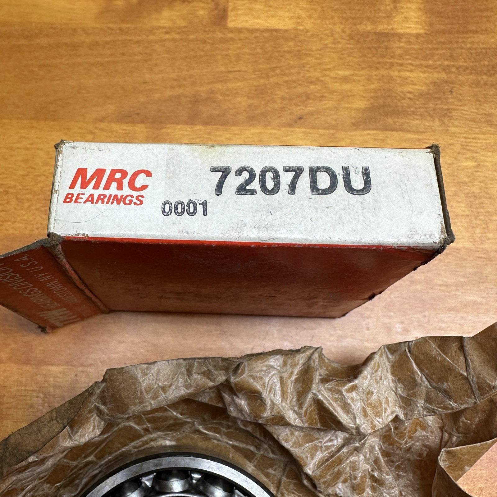 7207DU MRC New Angular Contact Ball Bearing