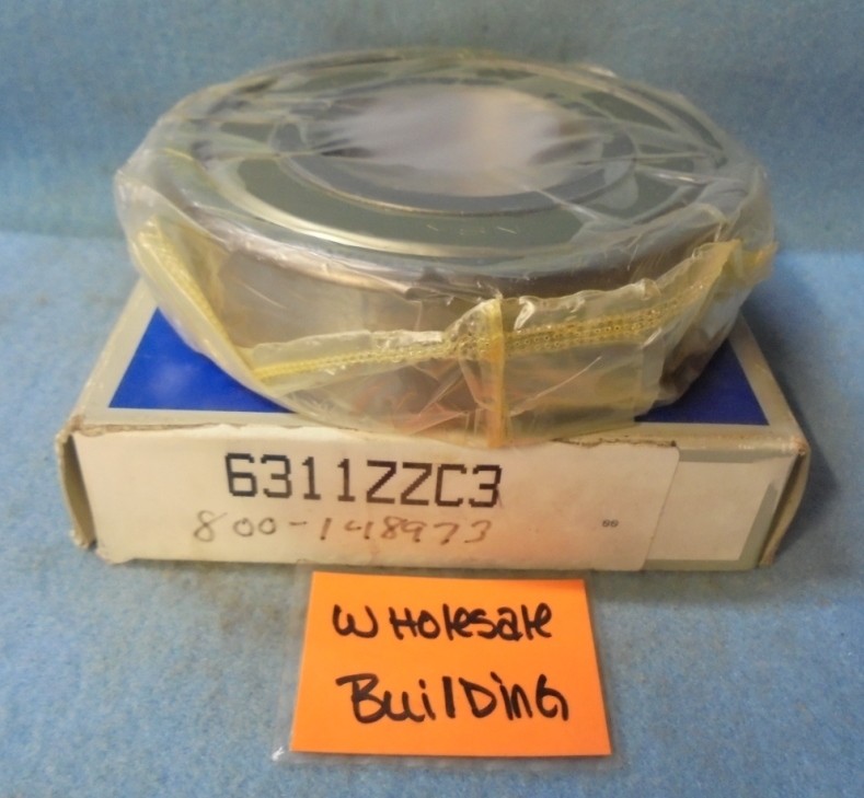 NSK 6311ZZC3 RADIAL DEEP GROOVE BALL BEARING 55 X 120 X 29 MM, C3, SHIELDED
