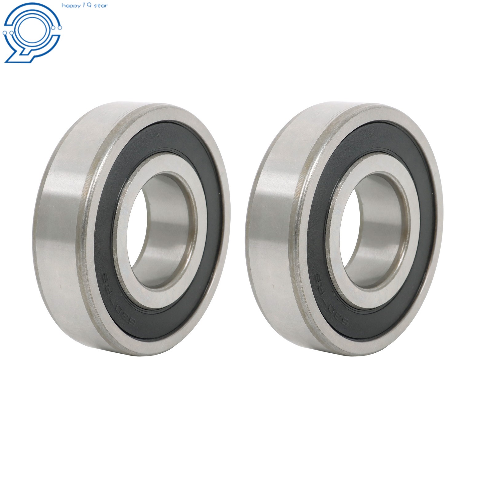 35x80x21mm Ball Bearing 6307-2RS 2 Count Rubber Sealed High Precision