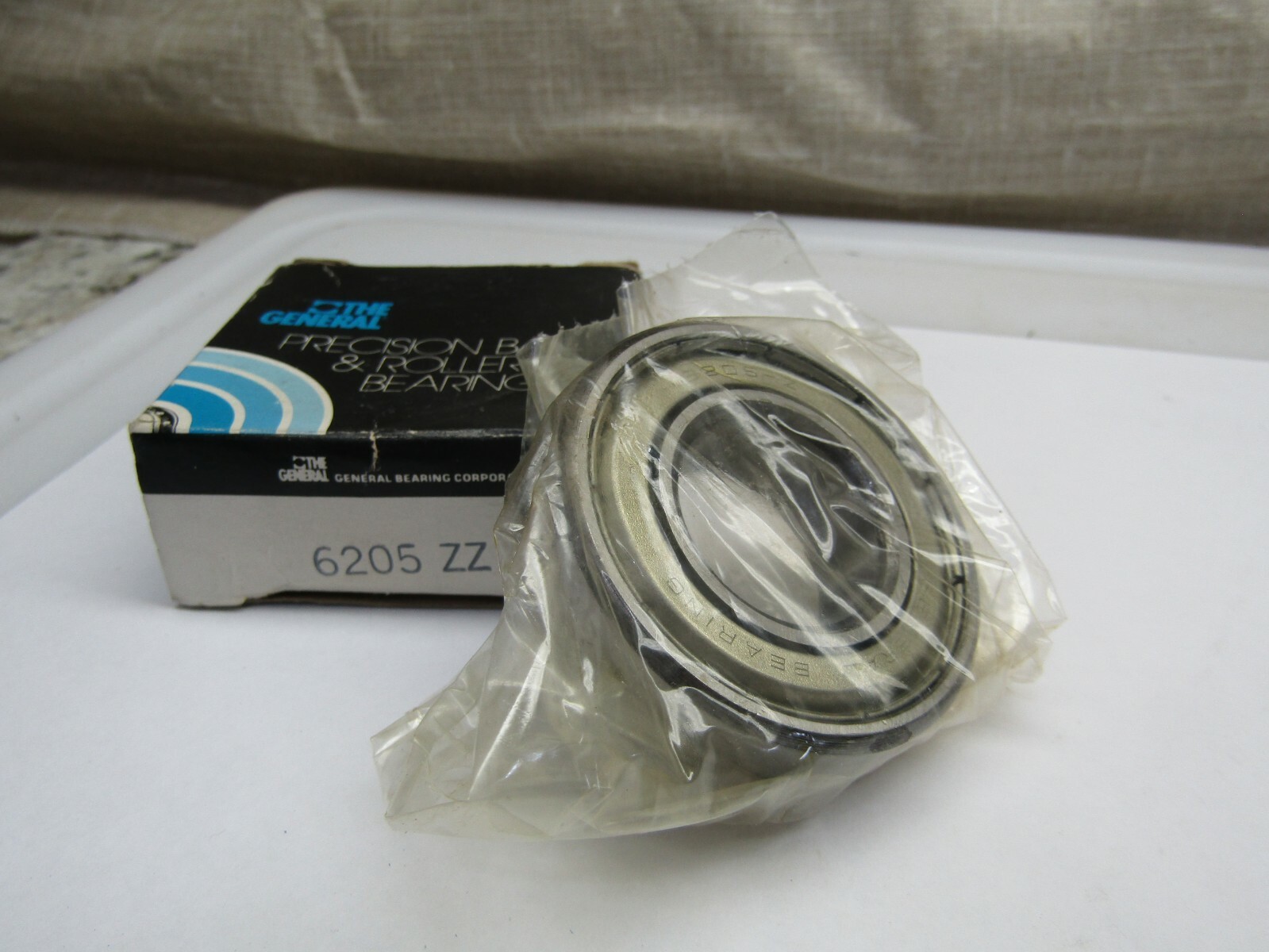 General Bearing Corp 6205-ZZ C3 25mm x 52mm x 15mm Metal Shielded Bearing