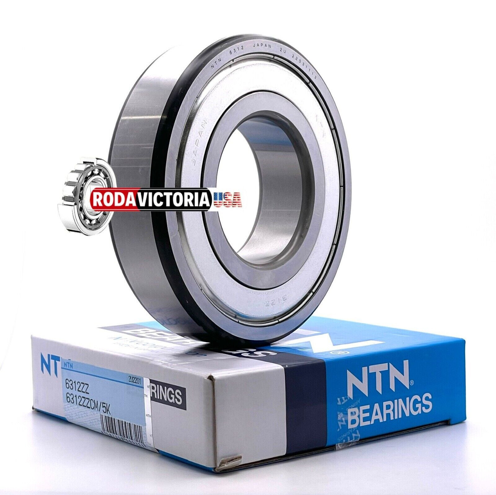 NTN 6312 ZZCM/5K Deep Groove Ball Bearings 60x130x31mm 6312 ZZ