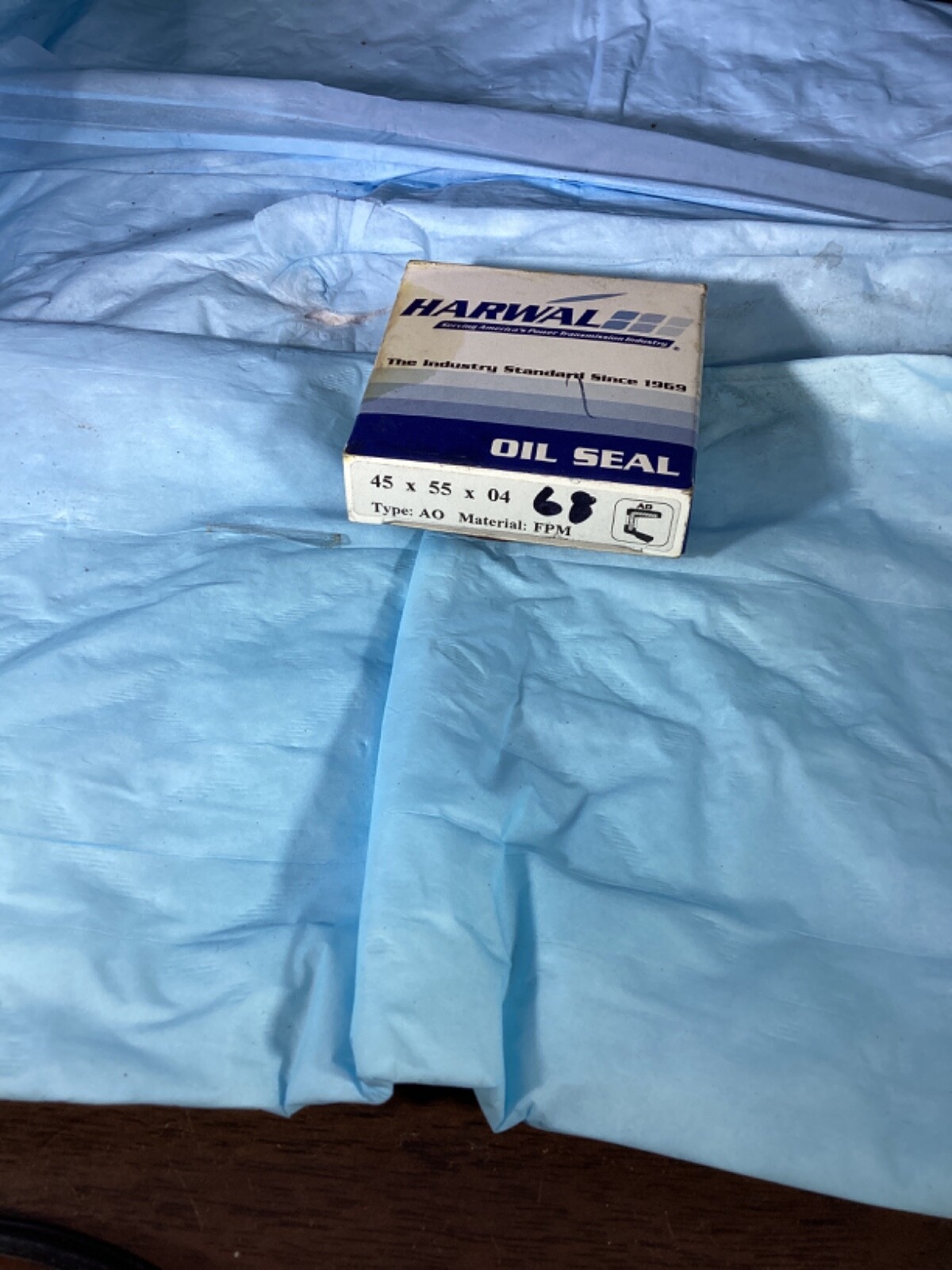 Harwak Oil Seal 45 x 55 x 04 Type: AO MATERIAL: FPM
