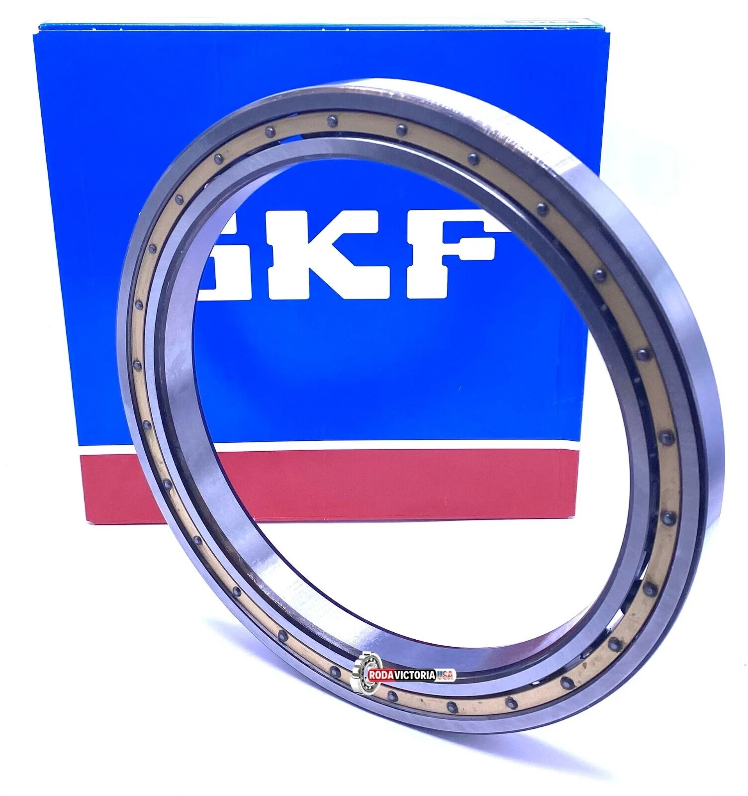 SKF France 61840 MA C3 Ball Bearing, Open Type, No Seals, Brass Cage 200x250x24