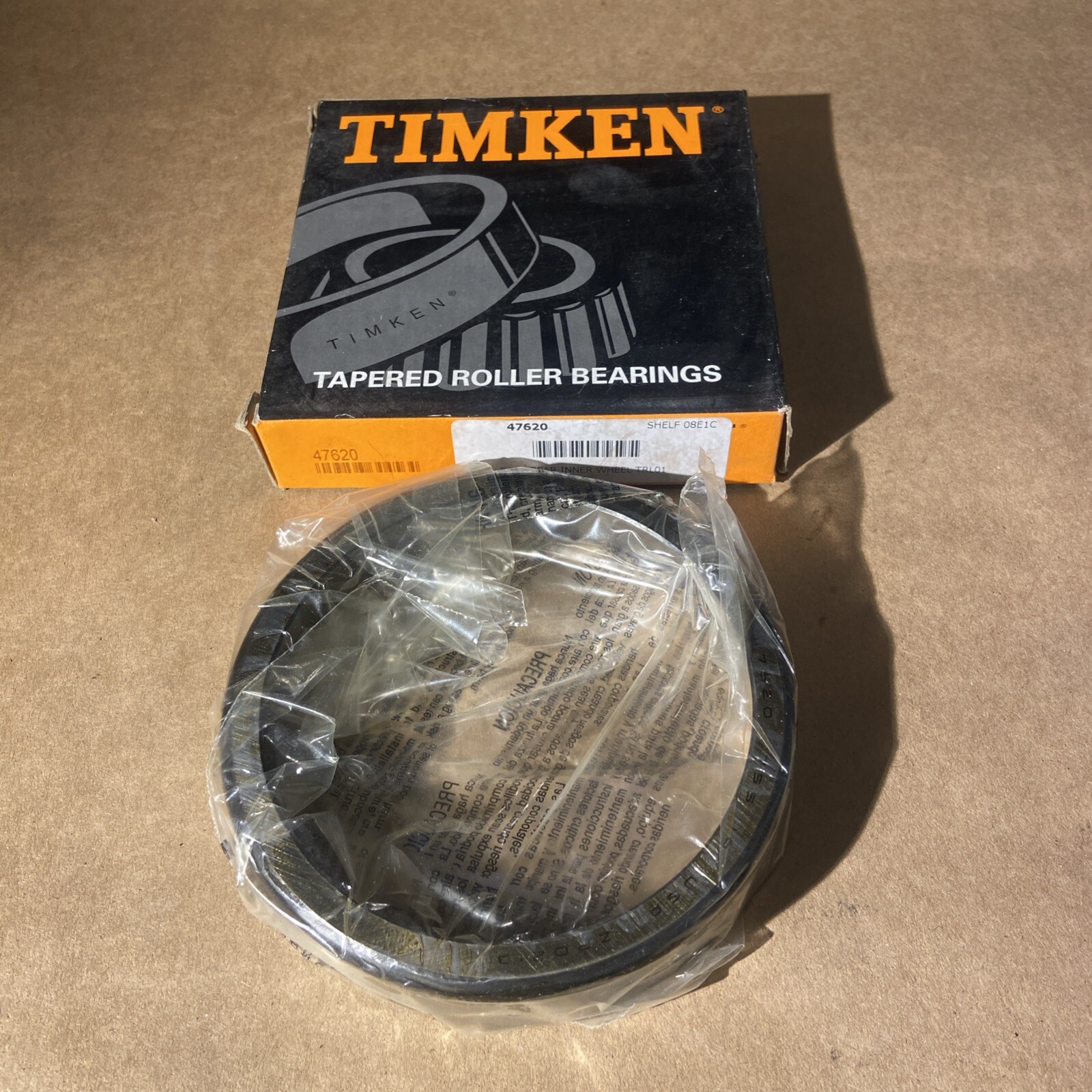 Tapered Roller Bearing Single Cup 5.2500 in OD 1.0313 Width Chrome Steel Timken