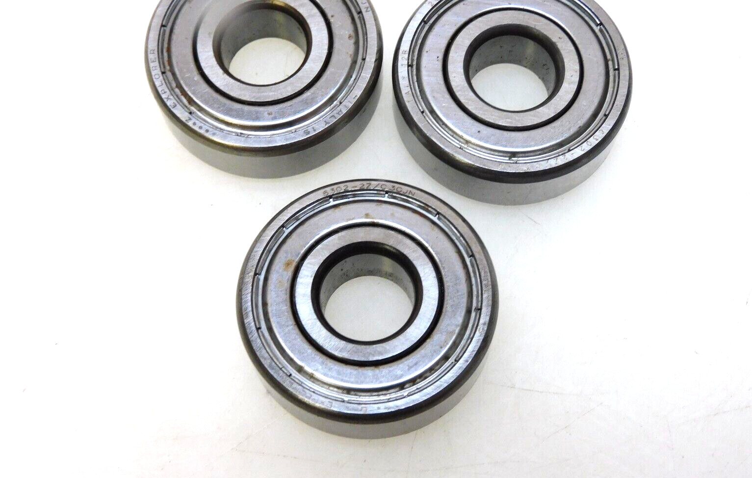 LOT OF 3 SKF 6302-2Z/C3GJN DEEP GROOVE BALL BEARING